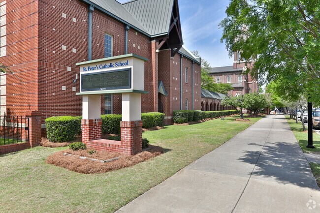 The St. Peter's Catholic School serves kids as young as two and up until grade 6.