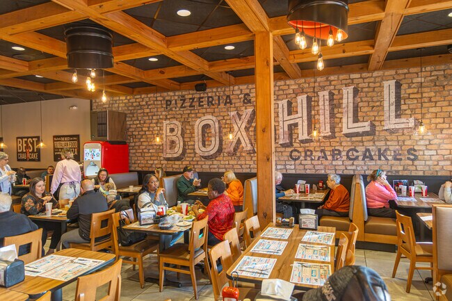 Try Box Hill Pizzeria and Crabcakes for flavors you'll never forget.