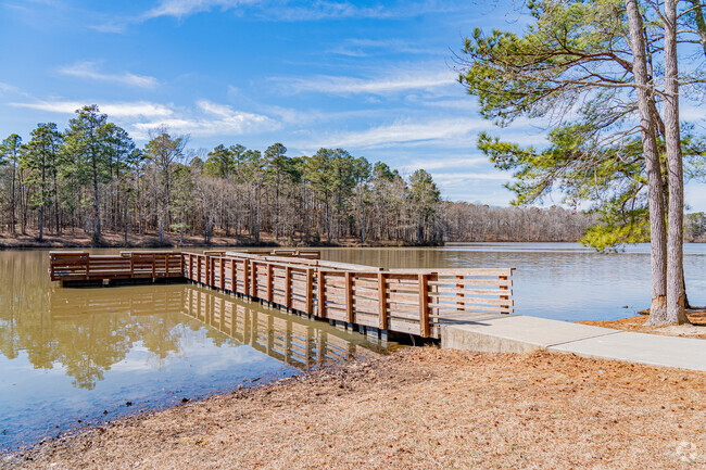 Fishing at Kerr Lake State Park is a popular pastime for area residents.