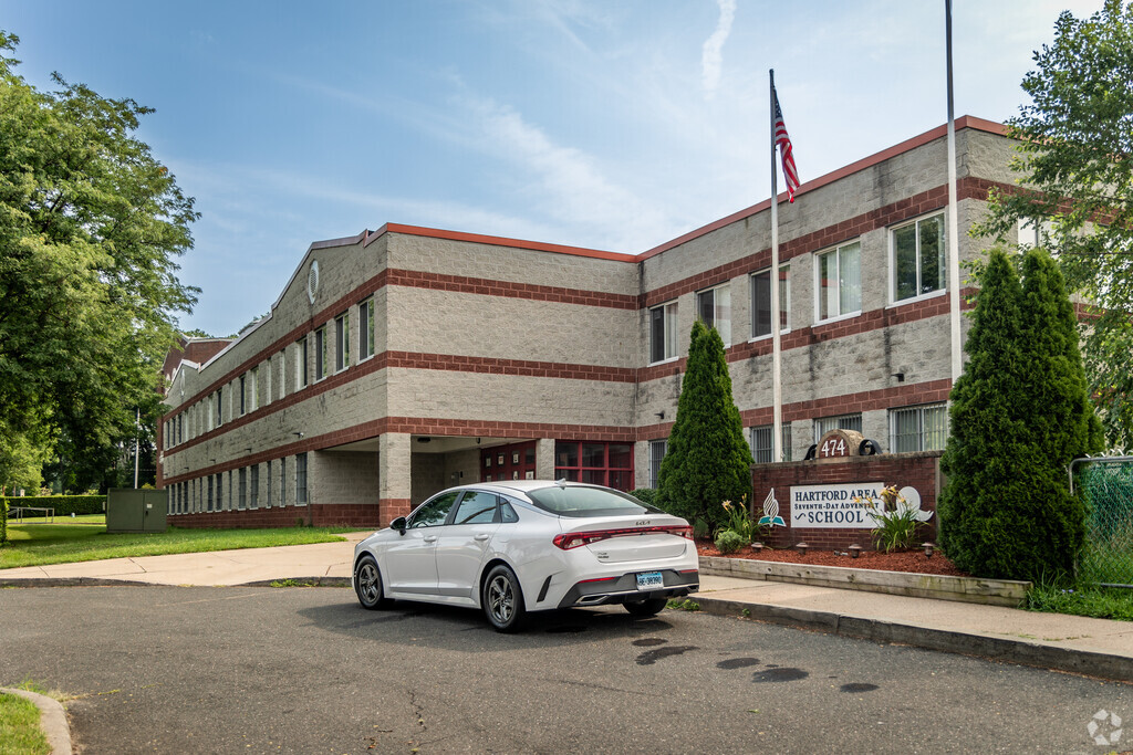 Hartford Seventh Day Adventist is located in Upper Albany, Hartford.
