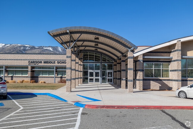 Carson Middle School offers a modern campus in the heart of Carson City.