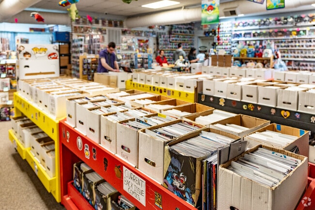 Pop in Pop's Comics in Audubon for fun pop culture collectibles and more.