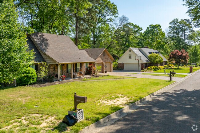 Homes in Arkadelphia are known for their large yards and mature trees.