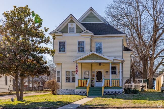 Find large two-story homes throughout the Woodland Heights neighborhood.
