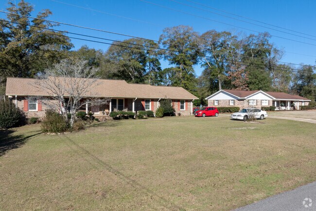 Ranch style homes are a staple in Eufaula.