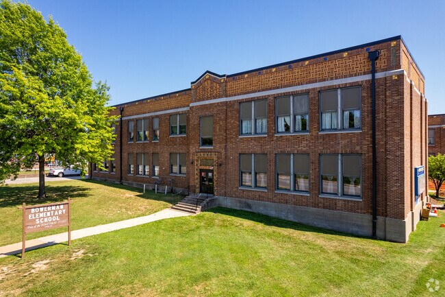 Bowerman Elementary School has an average enrollment of approximately 220 students.