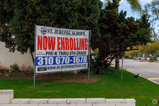 Enroll your kids at St. Jerome Elementary School in Westchester, CA.