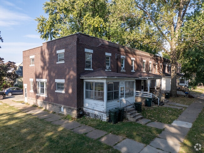Brickrow homes on Church Row blend classic design with the cozy charm of the neighborhood.