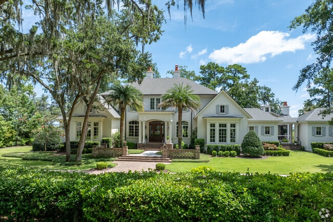 Many homes here are custom built and the attention to detail is evident.