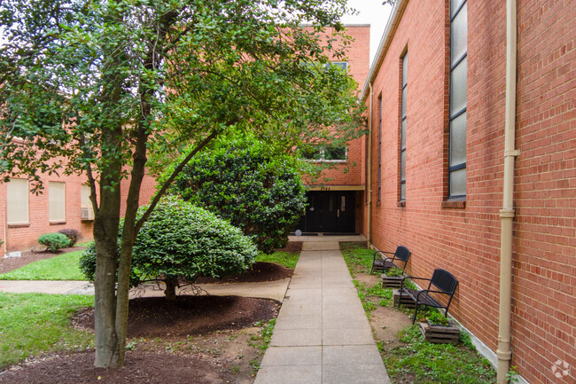 Entrance to Cornerstone Schools of Washington DC.