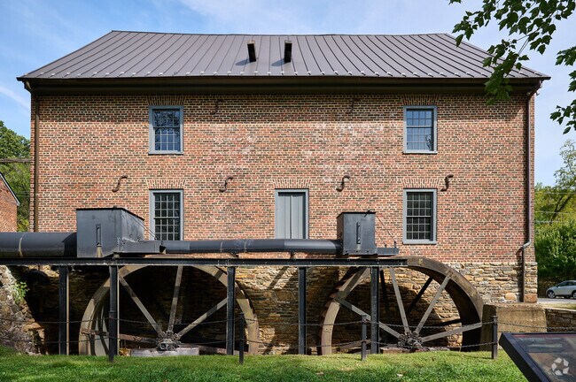The historic Aldie Mill is one of the best preserved in Virginia.