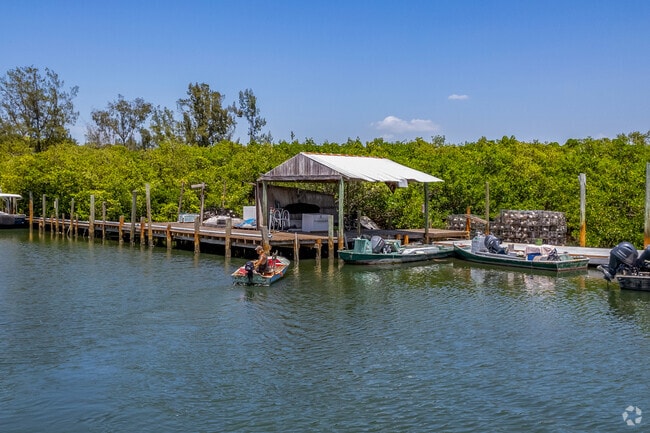 Fishermen can be seen out on their boats of all sizes daily in Cortez neighborhood.