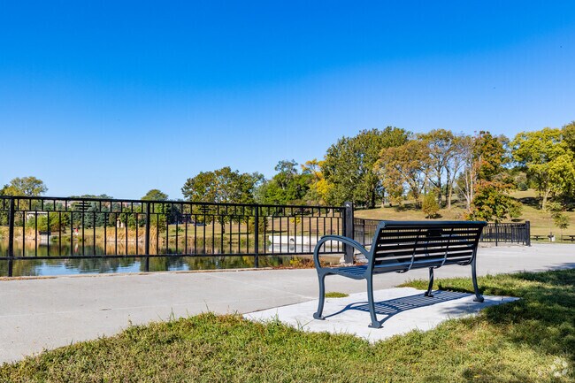 Nearby Fontenelle Park gives Hartman Avenue residents access to beautiful lakeside trails.