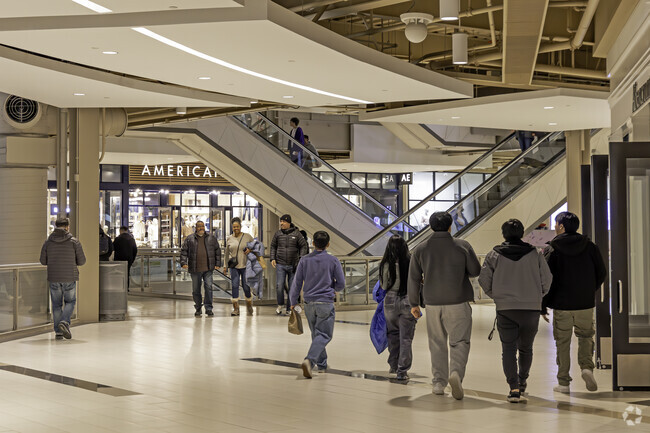 Congers residents enjoying a day of shopping at the Palisades Mall.