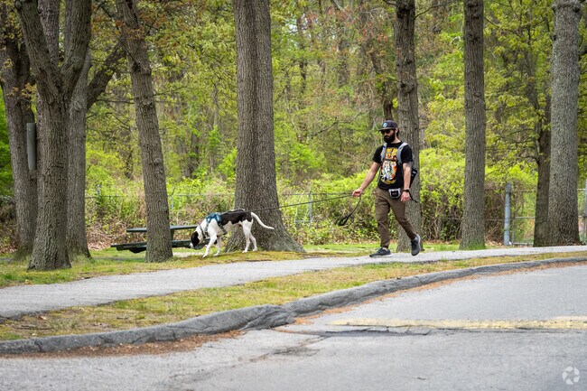 Warwick City Park in Greenwood, is a favorite spot for dog lovers to walk their furry friends.