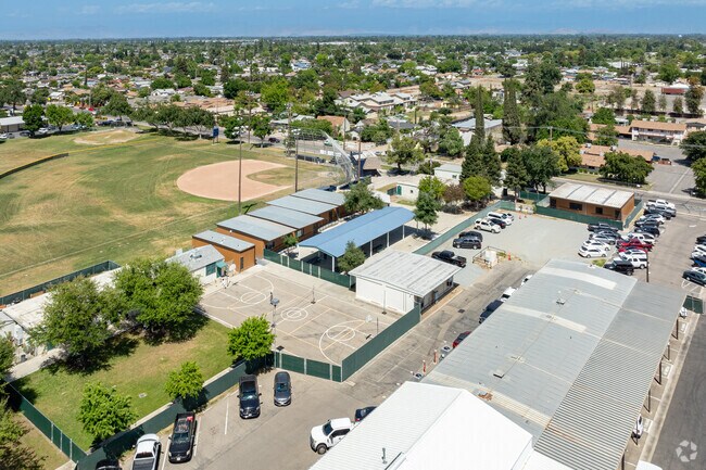 The campus of Creekside Community Day School has everything that students need for success.