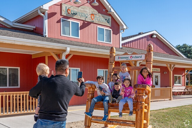 Jonamac Orchard near Malta is popular for seasonal family visits.