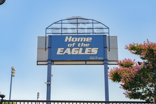 Bakersfield Christian High School is the home of the Eagles.