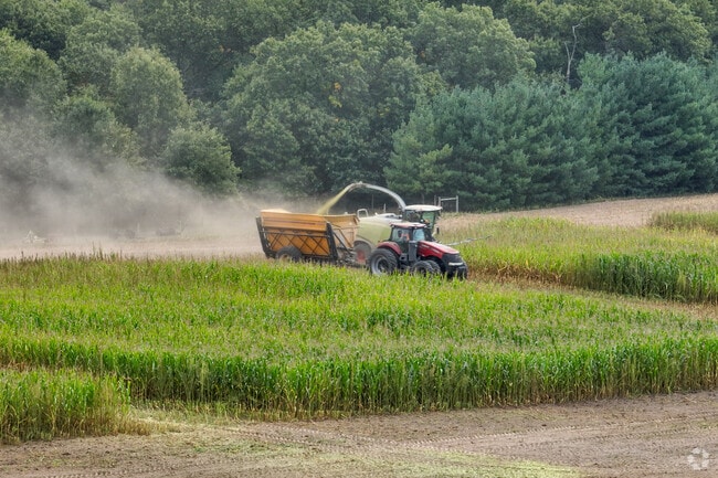 Farming is the heartbeat of Roselawn and you can find fields being harvested every fall.