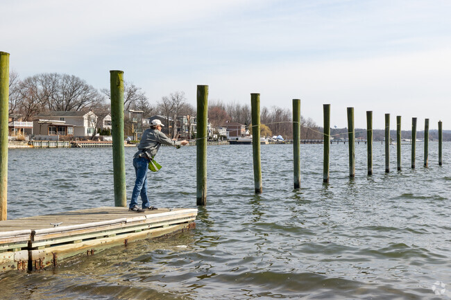 There are numerous piers in Port Washington to try your luck around miles of shoreline.