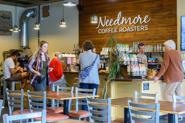 Needmore Coffee is a favorite neighborhood coffee house located near Park Ridge East.