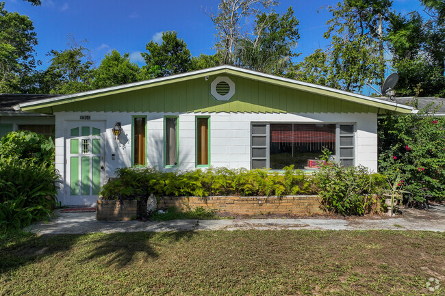 This eclectic single-family South Daytona home is located on Anastasia Drive.