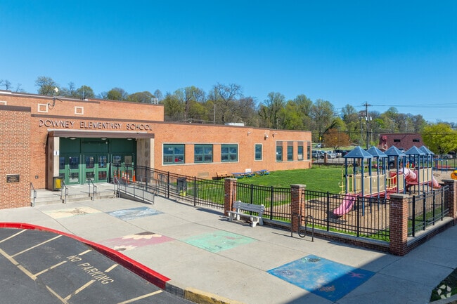 Downey Elementary School is a highly diverse public school located in Harrisburg, PA with a student population of around 385.