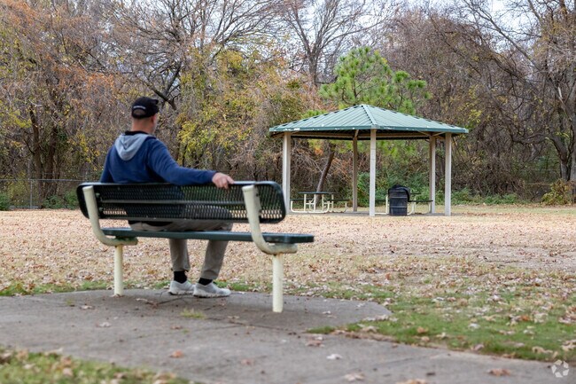 Lions Park sits in the middle of Vandever Trails.