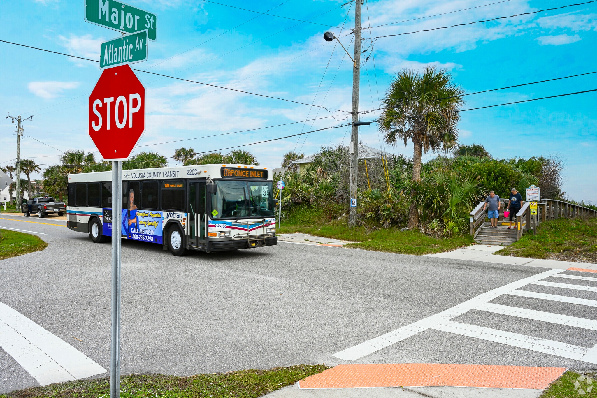 The Votran provides public transportation to Wilbur-by-the-Sea and surrounding areas.
