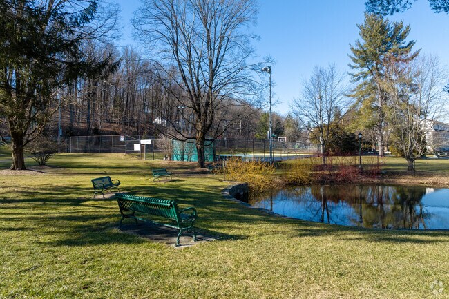 Briarcliff Manor is a neighborhood with plenty of green space.