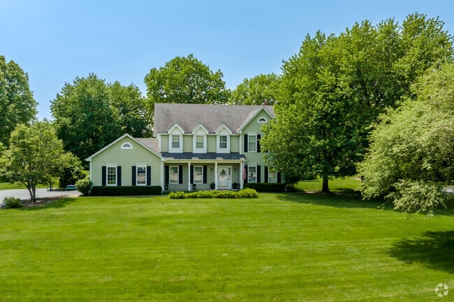 Georgian-style homes with large front yards can be found in Campton Hills.
