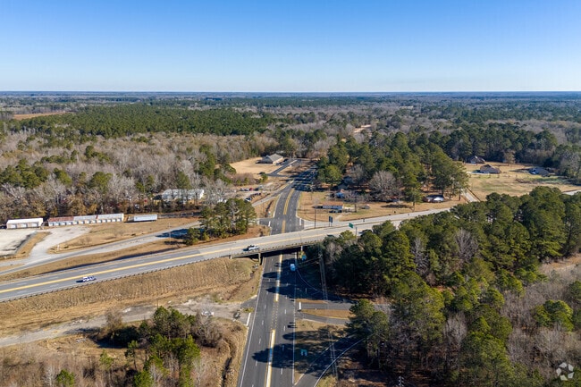 US Route 378 and 76 intersect in the East Sumter neighborhood.