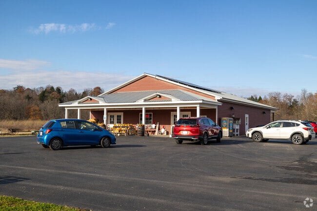 Up the road from Eastside Troy you enjoy farmers markets with fresh produce.