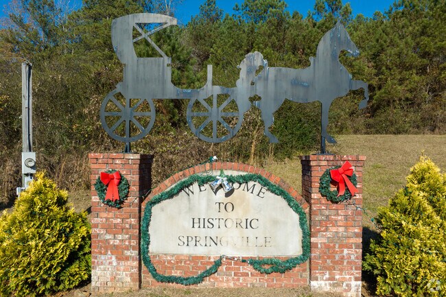 You are always welcome in Springville.