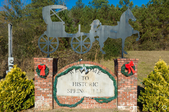You are always welcome in Springville.