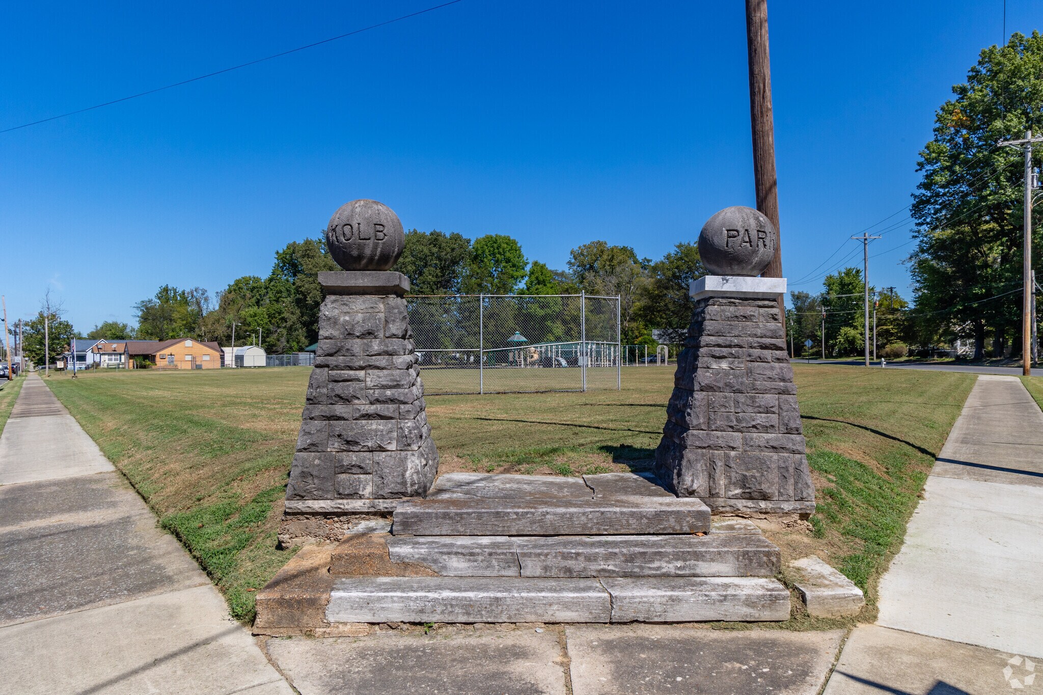Kolb Park is a two acre park located near Downtown Paducah.