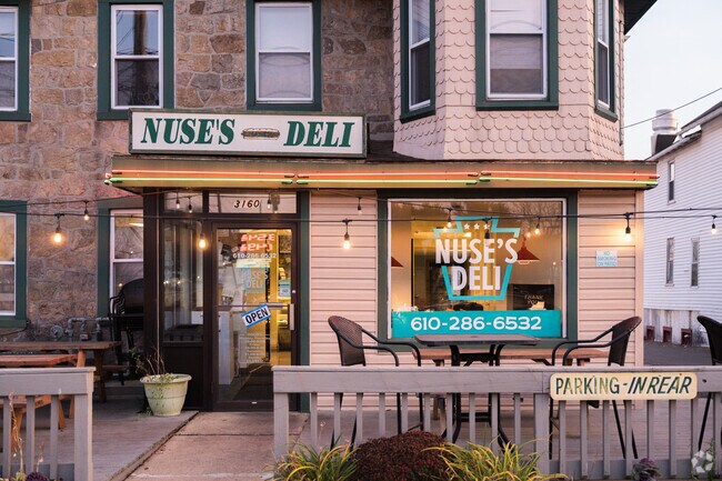 Dive into a world of taste and aroma at Nuses Deli in the heart of New Morgan, PA.
