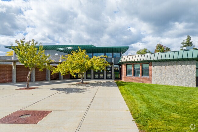 Green Acres Middle school sits on the boarder of Spokane Valley and Liberty Lake.