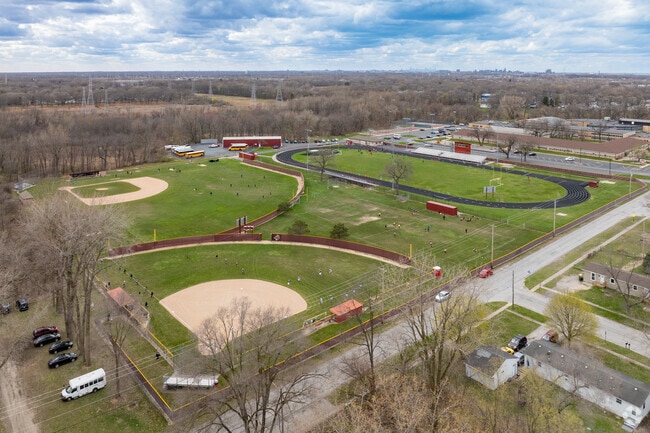 River Forest Jr-Sr Public High School fields.