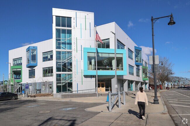 Eliot Elementary School in North End has an overall grade of A-minus on Niche.