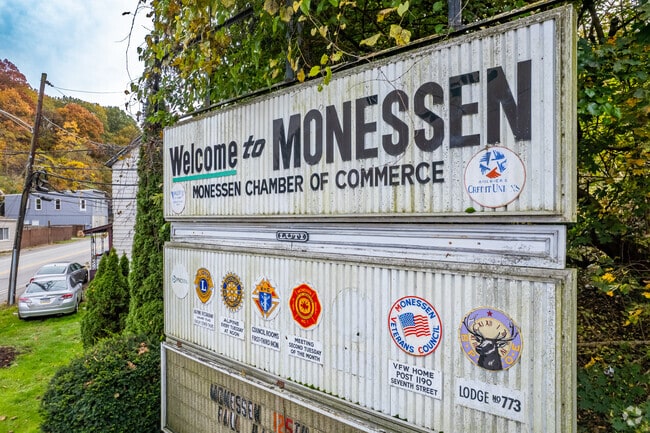 Welcome to Monessen where it is peaceful and quiet.
