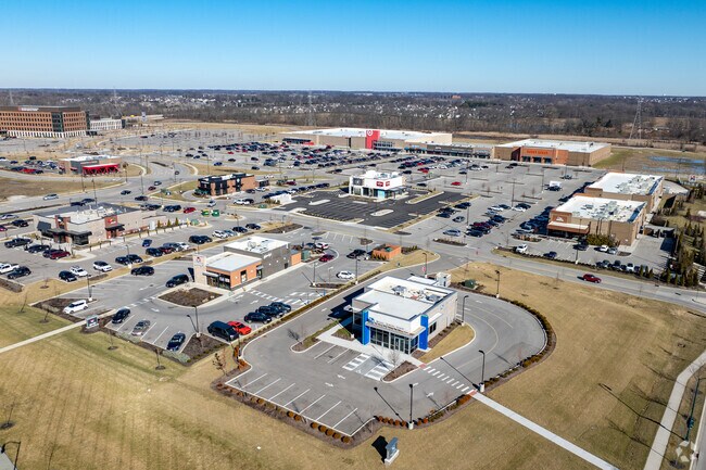 The whole area around 161 and Hamilton Road has developed recently and is spreading.