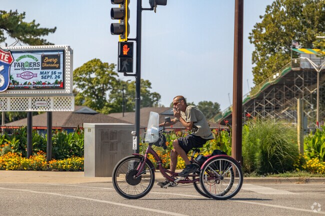 Indian Hills residents enjoy bike riding in the many bike lanes offered.