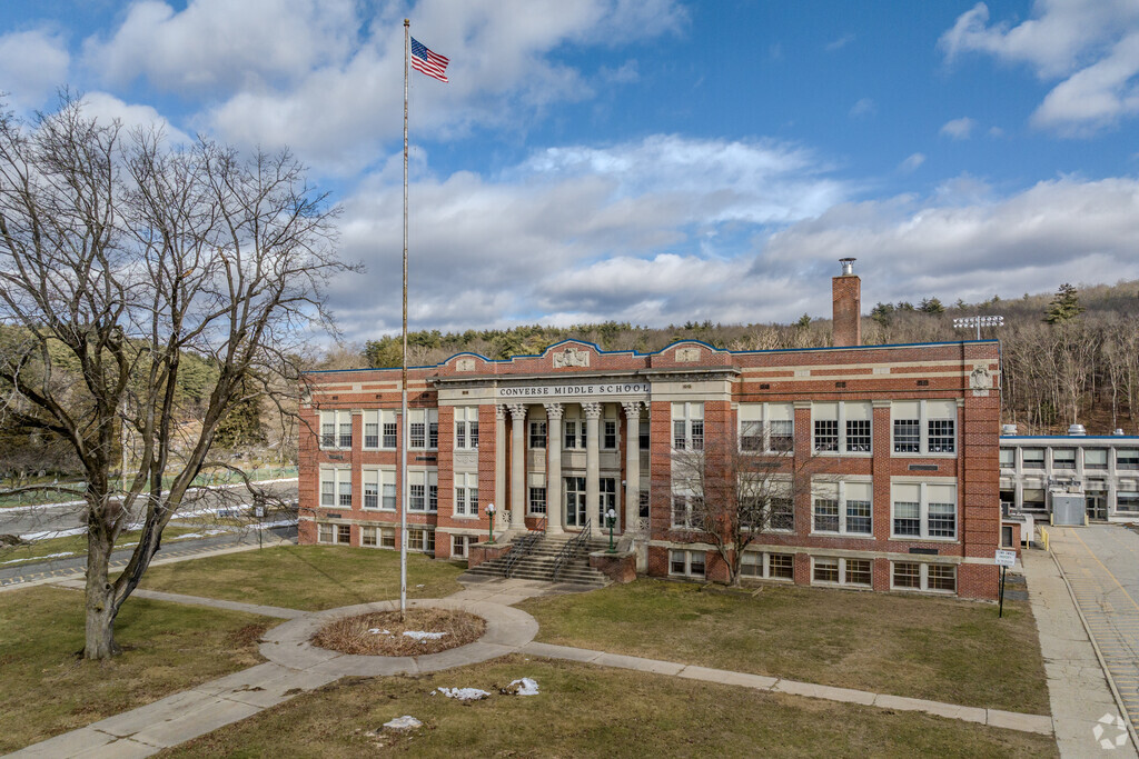 Converse Middle School in Palmer, Massachusetts.