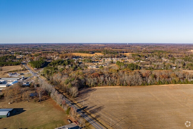 A beautiful aerial view of Ready Crossing.