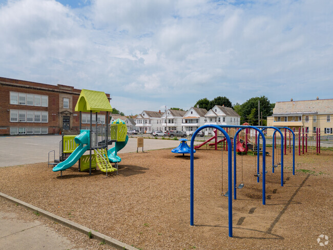 Hamilton Elementary School also have an outer playground for older children.