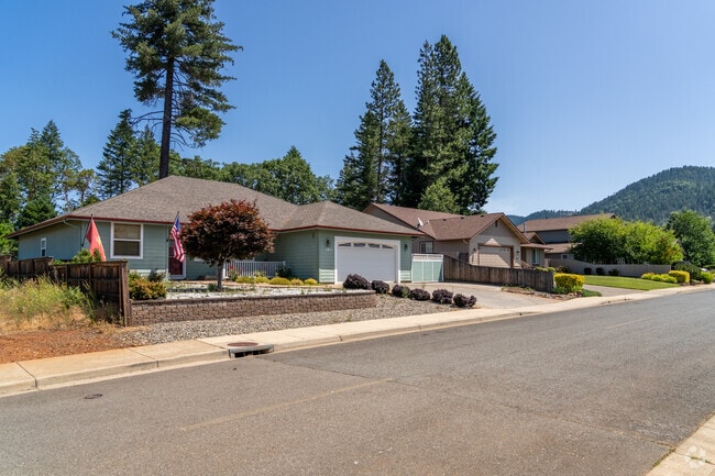 Rows of newer ranch-style homes have been built in Cave Junction in recent years.