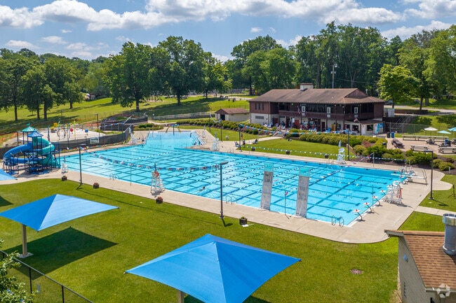 Cool off on a hot summer day in Scott Township at the Scott Township Park pool.