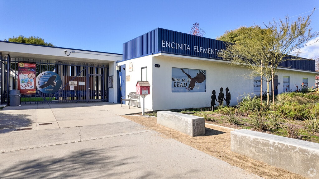 Administration area at Encinita Elementary School in Rosemead, Ca.