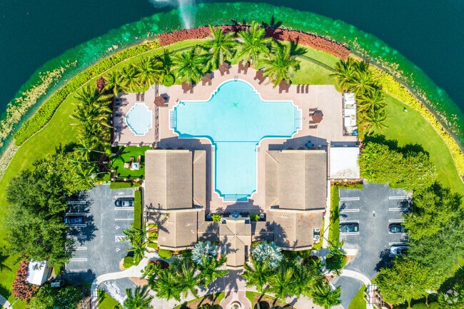 Waterstone offers a clubhouse with a pool for its community.